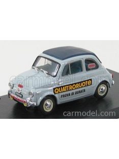   Brumm - Fiat 500 Nuova 1958 - Prova Di Durata Quattroruote Grey