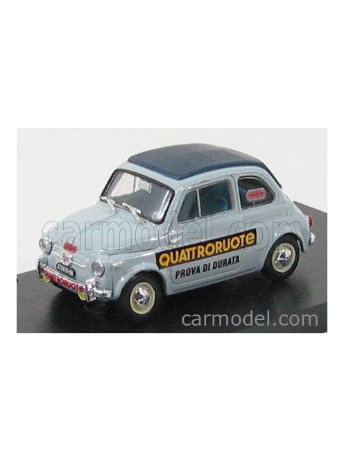 Brumm - Fiat 500 Nuova 1958 - Prova Di Durata Quattroruote Grey