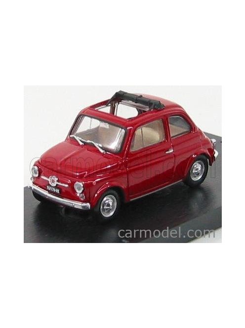 Brumm - Fiat 500F Tetto Aperto - Open 1965 Rosso Medio