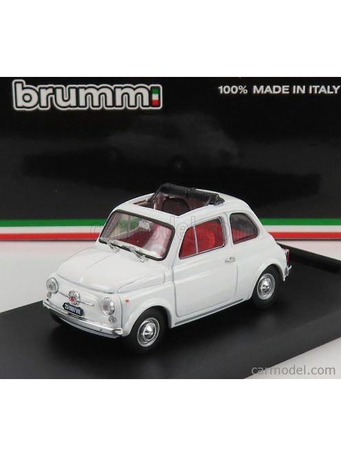 Brumm - Fiat 500F Tetto Aperto - Open 1965 Bianco