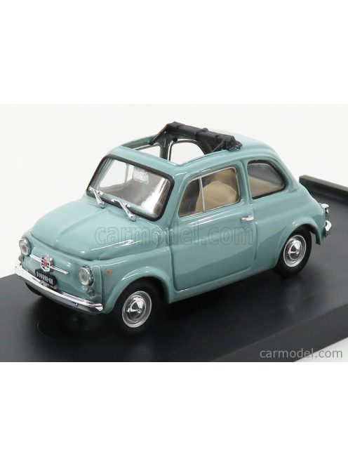 Brumm - Fiat 500F Tetto Aperto - Open 1965 Grigio Garda - Light Blue