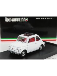 Brumm - Fiat 500L 1968 - Tetto Aperto - Open Roof White