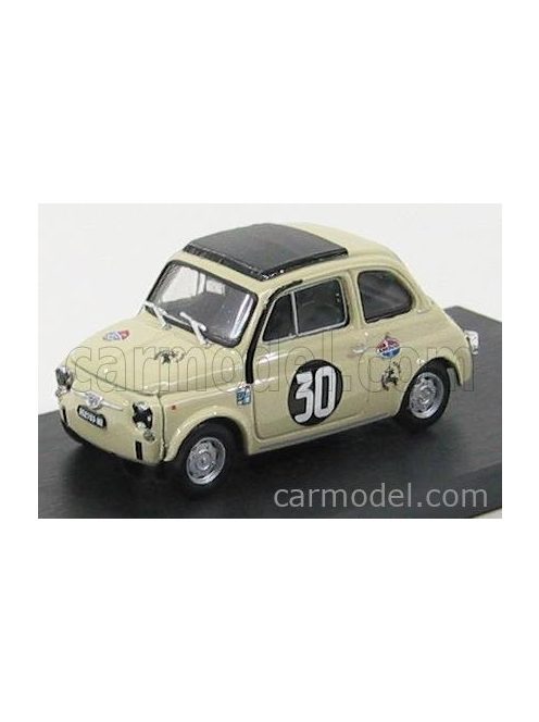 Brumm - Fiat 500Tv Giannini N 30 Coppa Carri Monza 1966 Campione D'Italia Maurizio Zanetti Ivory