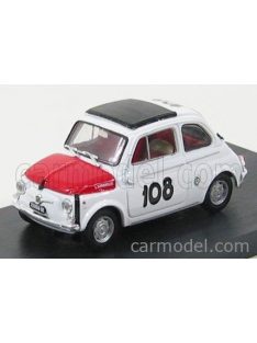   Brumm - Fiat 500 595 Abarth N 108 Trofeo Italiano Turismo Winner Coppa Gallega 1965 Leonardo Durst White Red