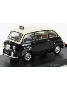 Brumm - Fiat 600D Multipla Taxi Genova 1964 Black Ivory