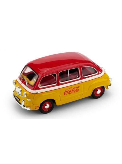 Brumm - Brumm, Fiat 600D Multipla, 1960, Coca Cola, 1:43