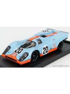   Brumm - Porsche 917K Team John Wyer Automotive Engineering Gulf N 20 24H Le Mans 1970 J.Siffert - B.Redman - 50Th Anniversary Gulf Racing Light Blue Orange