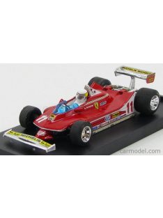   Brumm - Ferrari F1 312T4 N 11 Winner Gp Italy Jody Scheckter 1979 World Champion + Pilot Red