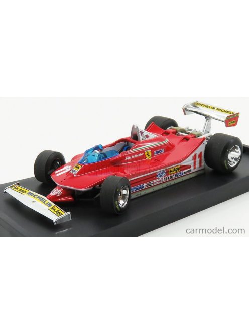 Brumm - Ferrari F1 312T4 N 11 Winner Gp Italy Jody Scheckter 1979 World Champion Red