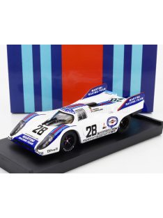   Brumm - PORSCHE 917K MARTINI RACING TEAM N 28 1000km AUSTRIA 1971 HELMUT MARKO - GERARD LARROUSSE WHITE BLUE RED