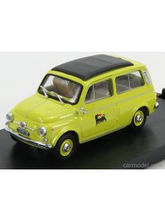   Brumm - Fiat 500 Giardiniera Station Wagon Veicolo Commerciale Agip 1960 Yellow Black