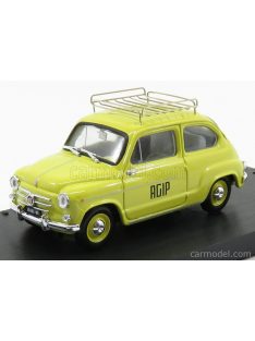   Brumm - Fiat 600D Veicolo Commerciale Publicitaire Agip 1960 Yellow