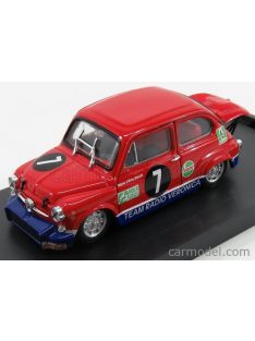   Brumm - Fiat 600 Abarth 850Tc Team Radio Veronica N 7 Zandvoort 1970 R.Zwolsman Red Blue