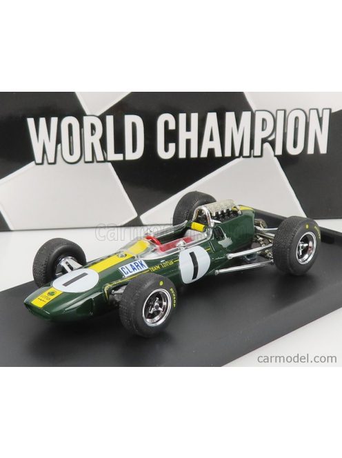 Brumm - Lotus F1 33 N 1 Winner Germany Gp Jim Clark 1965 World Champion Green Yellow