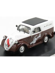   Brumm - Fiat 500B Van Pubblicitario Caffarel Cioccolato 1950 Brown White