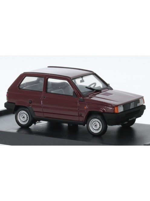 Brumm - Brumm, Fiat Panda 750L Supernova, dunkelrot, 1986, 1:43