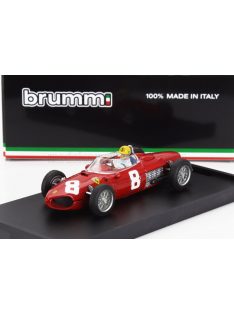   Brumm - FERRARI F1  156 N 8 ITALY MONZA GP 1961 RICARDO RODRIGUEZ - WITH DRIVER FIGURE RED