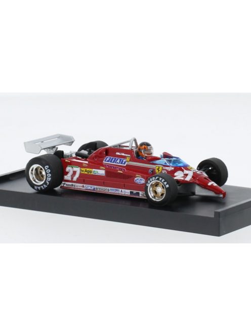 Brumm - Brumm, Ferrari 126CK turbo, Formel 1, Aeroporto di Treviso-Istrana, 1981, Scuderia Ferrari, #27, 1:43