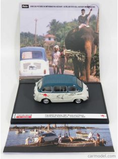   Brumm Prom - Fiat 600D Multipla 1961 - Overland Australia - England 1969 Bruce Thomas - Stuart Harper White Green