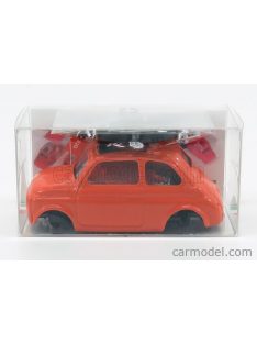 Brumm Prom - Fiat Model-Kit 500F Tetto Chiuso 1965 Orange