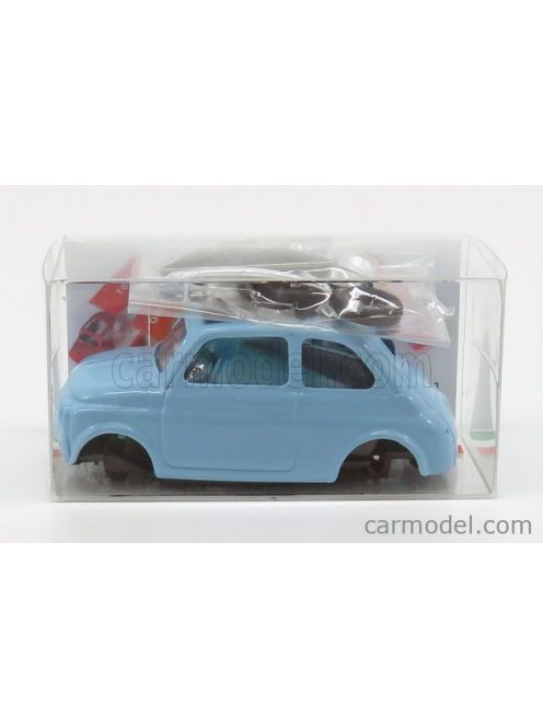 Brumm Prom - Fiat Model-Kit 500F Tetto Chiuso 1965 Light Blue