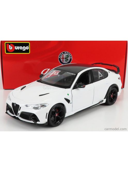 Burago - Alfa Romeo Giulia Gtam 2020 Bianco Trofeo - White