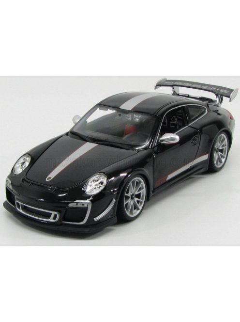 Burago - PORSCHE 911 997-2 GT3 RS 4.0 COUPE 2012 BLACK SILVER