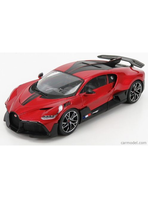 Burago - Bugatti Divo 2018 Red Met Carbon