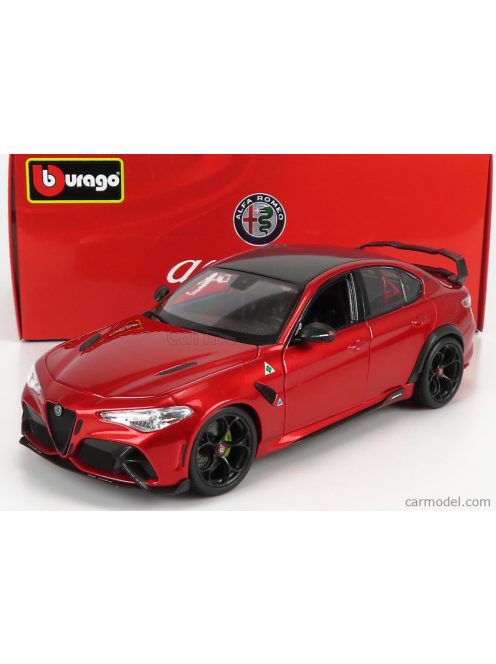 Burago - Alfa Romeo Giulia Gtam 2020 Rosso Gta - Red Met