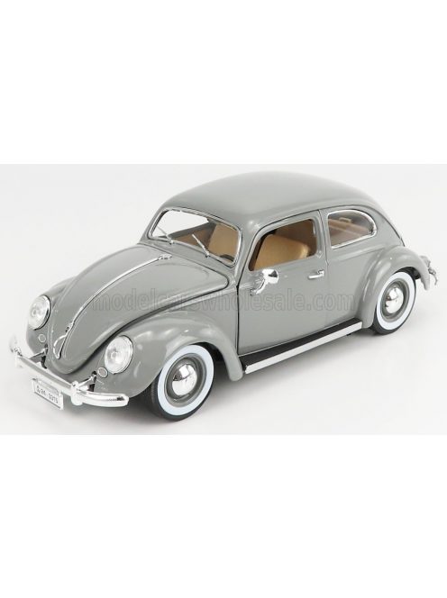 Burago - VOLKSWAGEN KAFER BEETLE 1955 GREY