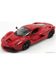 Burago - Ferrari Laferrari 2013 - Black Wheels Red