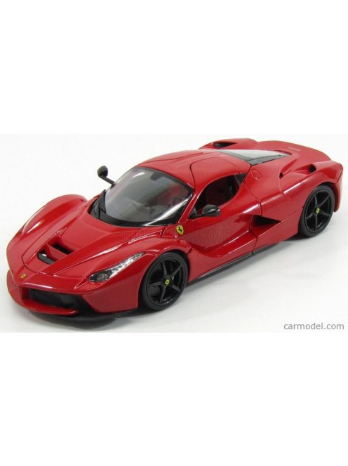 Burago - Ferrari Laferrari 2013 - Black Wheels Red