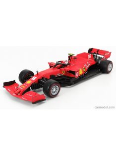   Burago - Ferrari F1 Sf1000 Team Scuderia Ferrari Mission Winnow N 16 2Nd Austrian Gp 2020 C.Leclerc - With Soft Red Wheels Matt Red