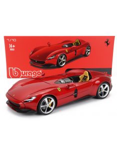 Burago - FERRARI MONZA SP1 2018 - EXCLUSIVE CARMODEL RED MET