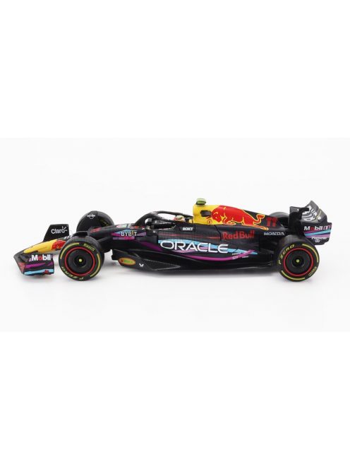 Burago - RED BULL F1  RB19 TEAM ORACLE RED BULL RACING N 11 2nd MIAMI GP 2023 SERGIO PEREZ MATT BLUE