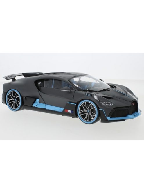 Burago - Bburago, Bugatti Divo, grau/hellblau, 2018, 1:18