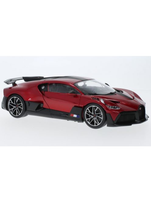 Burago - Bburago, Bugatti Divo, rot/carbon, 2019, 1:18