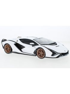   Burago - Bburago, Lamborghini Sian FKP 37, weiss/schwarz, 2019, 1:18