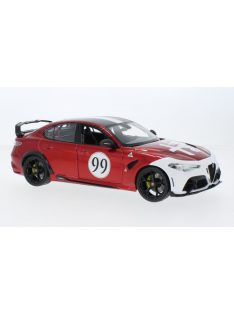   Burago - Bburago, Alfa Romeo Giulia GTAm, rot/weiss, 2020, 1:18