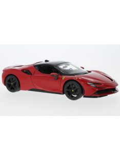   Burago - Bburago, Ferrari SF90 Stradale, rot/schwarz, 2020, 1:18