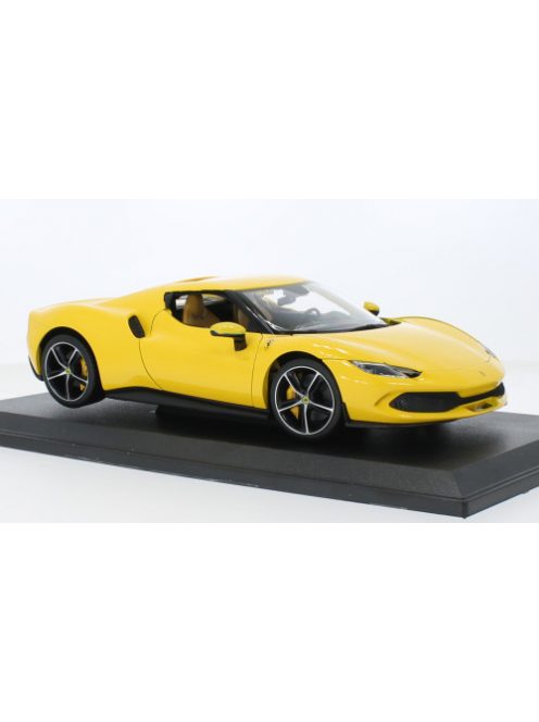 Burago - Bburago, Ferrari 296 GTB, gelb, 2023, 1:18