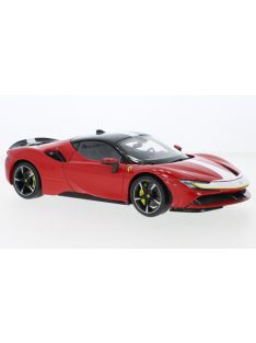 Burago - Ferrari SF90 Stradale, rot/Dekor, 2021, 1:18