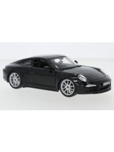   Burago - Bburago, Porsche 911 Carrera S (991), schwarz, 2011, 1:24