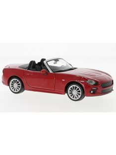 Burago - Bburago, Fiat 124 Spider, rot, 2017, 1:24