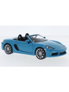   Burago - Bburago, Porsche 718 Boxster Cabriolet, hellblau, 1:24