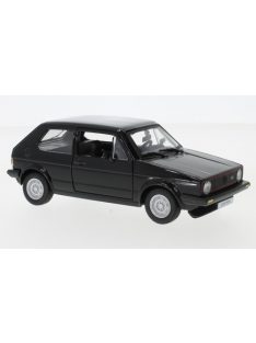 Burago - Bburago, VW Golf MKI GTI, schwarz, 1979, 1:24