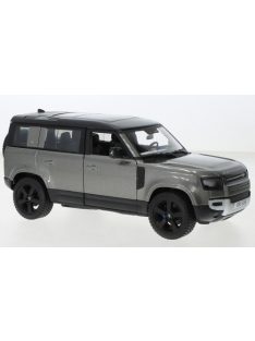 Burago - Land Rover Defender 110, grau, 2022, 1:24