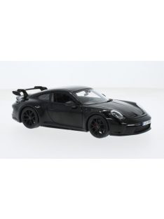 Burago - Bburago, Porsche 911 (992) GT3, schwarz, 2021, 1:24