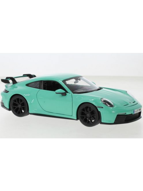 Burago - Porsche 911 (992) GT3, türkis, 2021, 1:24