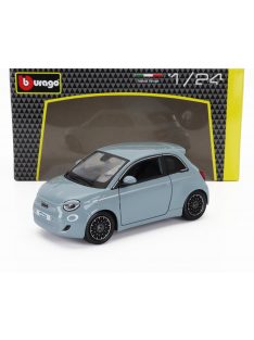 Burago - FIAT 500e FULL ELECTRIC 2021 LIGHT BLUE